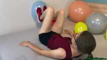 Girlfriend stomps your balloons