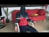 Watch 3 Archive Videos with Katherina enjoying Bondage in her shiny nylon Rainwear from 2010