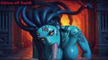 3D busty medusa POV sex