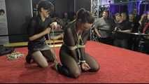 Bondage Challenge Stage at BoundCon XIII - Elise Graves vs. Katarina Blade