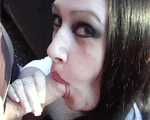 Video Private Blowjob & Handyjob – French Nails – Cum in my Face