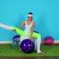 337 Aerobic balloon popping