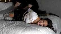 Melissa Johnson Tied Up For the First Time, Part 1