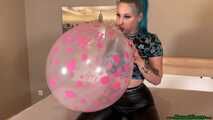 Blow2Pop clear Q16 happy birthday
