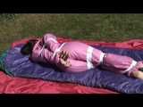 Watch 3 Archive Videos with Julia enjoying Bondage in shiny nylon Downwear.