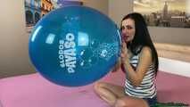 Blow2Pop blue 18inch *Globos Payaso*