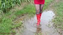 Gummistiefel Einweihung