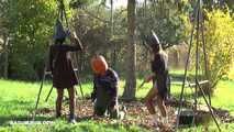 Happy Halloween! Pumpkin headbasting