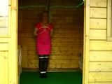 Tied in the summerhouse