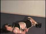 Tara Bound and Gagged on the Carpet
