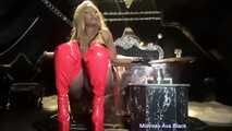 You live to serve my 12 inch PVC boots