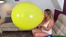 Blow2Pop-try yellow U25 with mouthpiece and nail2pop it