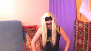 Stefanie's Domination and Facemassage in leather 