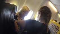 Bondage in Public - Airplane