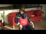 Watch 3 Archive Videos with Katherina enjoying Bondage in her shiny nylon Rainwear from 2010