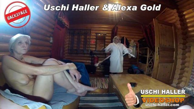 Backstage: Uschi und Alexa in der Banja