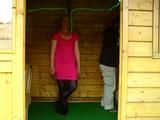 Tied in the summerhouse