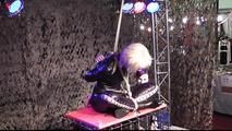 Lena King tied by Claire Adams...