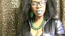 Latex Green Lips