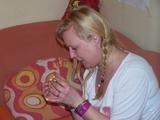 I polish my nails