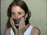 24 Yr OLD FRENCH GIRL STUFFS HER MOUTH & GAGS HERSELF 3 DIFFERENT WAYS & TALKS ABOUT IT IN ENGLISH, GERMAN & FRENCH (D45-14)