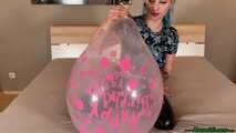 Blow2Pop clear Q16 happy birthday