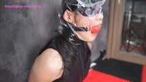 Xiaoyu Full Body Wrapped and Head Bagged
