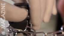 Mia's couch version of the bondage chair - Part 1