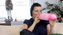 blowing and prestretching pink U16 [NonPop]