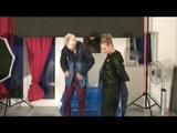 Jenny and Yvonne having a good time together wearing sexy shiny nylon rainwear (Video)