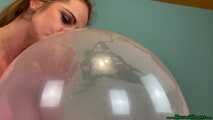 blowing up multiple wet transparent TT17 till Blow2Pop