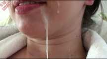 PUSSY JUICE AND SPERM SLIME