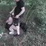 Messy face and dick cleaning facefuck and sloppy deepthroat for submissive slavegirl Emily Addams