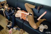 Vinna Reed plays with nylondicks (231 images)