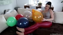 Kathy's Ballon-Zerplatzen