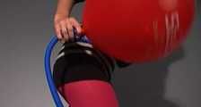 013 Steffi and foot pump again