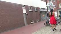 068012 Ling Takes A Pee Behind The Shops