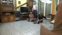 Kyra and Vanessa - tickle detector test Part 7 of  10
