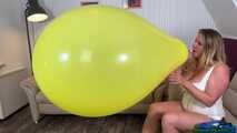 Blow2Pop-try yellow U25 with mouthpiece and nail2pop it