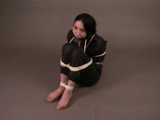 Get 4 classic videos with Lupi wearing shiny nylon rainwear beeing tied and gagged
