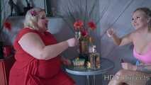 The drunk big girl