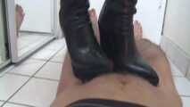 MY BOOTS AND HIS DICK