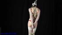 First lingerie bondage with Mitzi