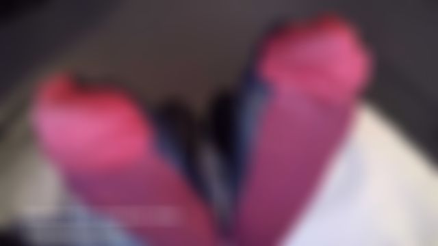 Pantyhose teasing soles