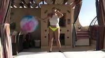 Jumping in shoes