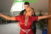 Get 277 Pictures with Michelle and Jill tied and gagged in shiny nylon rainwear from 2005-2008!