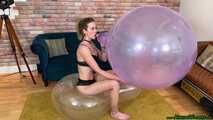 Blow2Pop huge purple Perlatex 18 and sit2pop Cattex 32