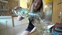 The luxury girl at home
