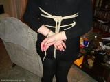 Hands are tied