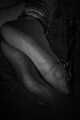 Fusssohlen in Nylons